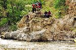 Снимки Рафтинг спускане по Струма - Гребане